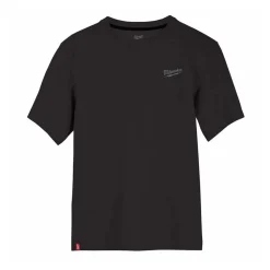Milwaukee Tools Hybrid Short Sleeve Work T-Shirt Black 603B