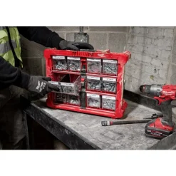 Milwaukee Tools Large Bin for PACKOUT Tilt Bin Organizer 48-22-8434