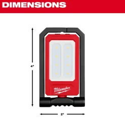 Milwaukee Tools Low-Profile Magnetic Task Light USB Rechargeable 500 Lumens 2013R