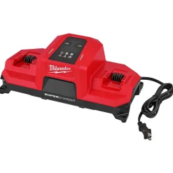 Milwaukee Tools M18 Dual Bay Simultaneous Super Charger w/ 4 Point Mounting 48-59-1816