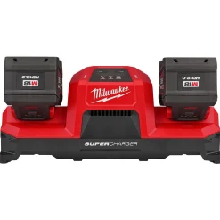 Milwaukee Tools M18 Dual Bay Simultaneous Super Charger w/ 4 Point Mounting 48-59-1816