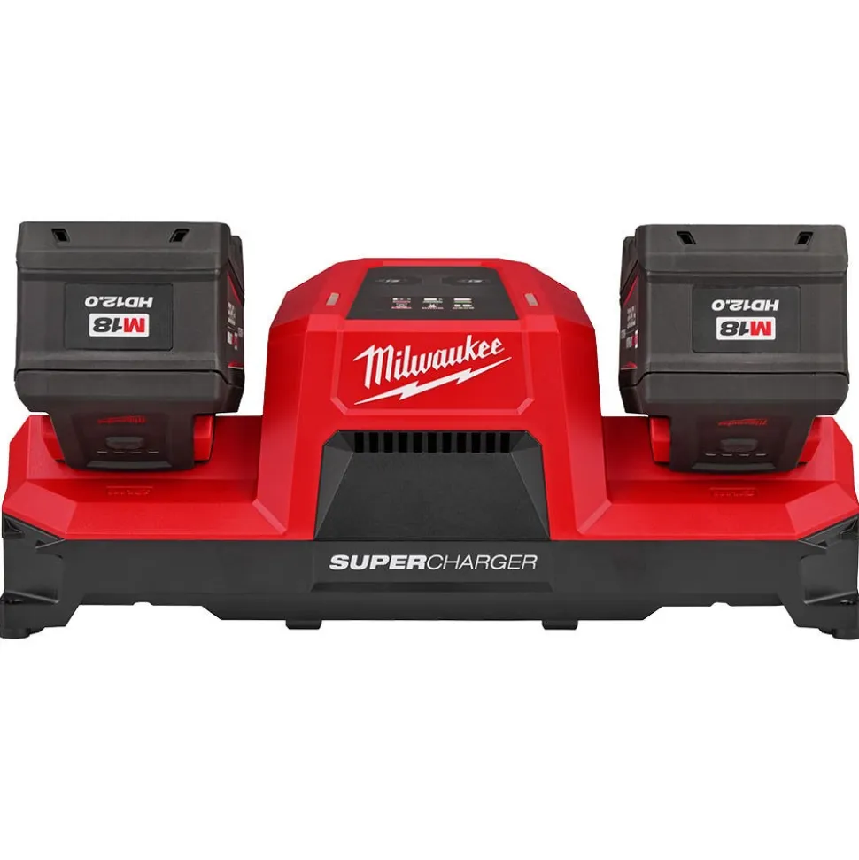 Milwaukee Tools M18 Dual Bay Simultaneous Super Charger w/ 4 Point Mounting 48-59-1816