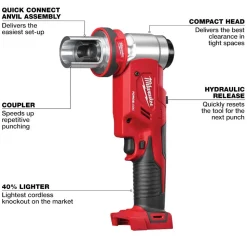 Milwaukee Tools M18™ FORCE LOGIC™ 6T Knockout Tool 1/2
