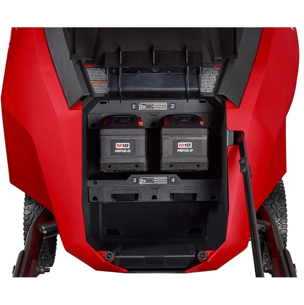 Milwaukee Tools M18 FUEL™ 21" Auger Propelled Dual Battery Single Stage Snow Blower Kit 3036-22HD