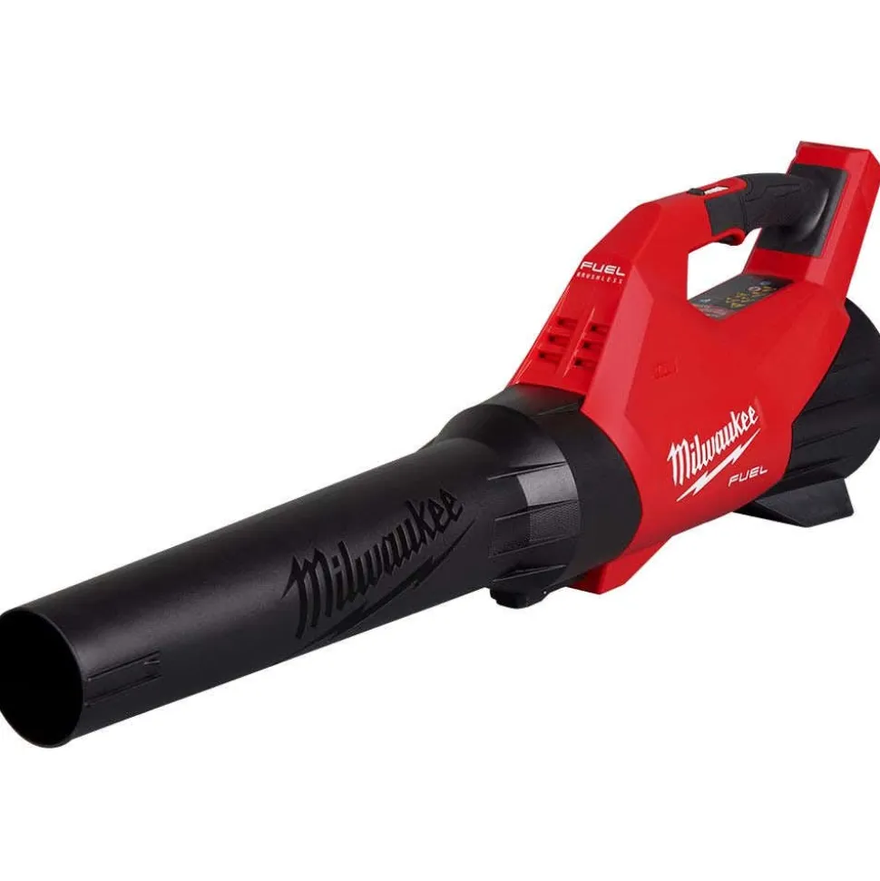 Milwaukee Tools M18 FUEL Blower 500 CFM Quiet 54 DBA w/ 2 PACK Red Lithium 5.0 Ah XC Batteries