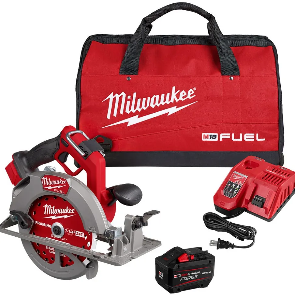 Milwaukee Tools M18 FUEL 7-1/4” Circular Saw Kit 2834-21HD