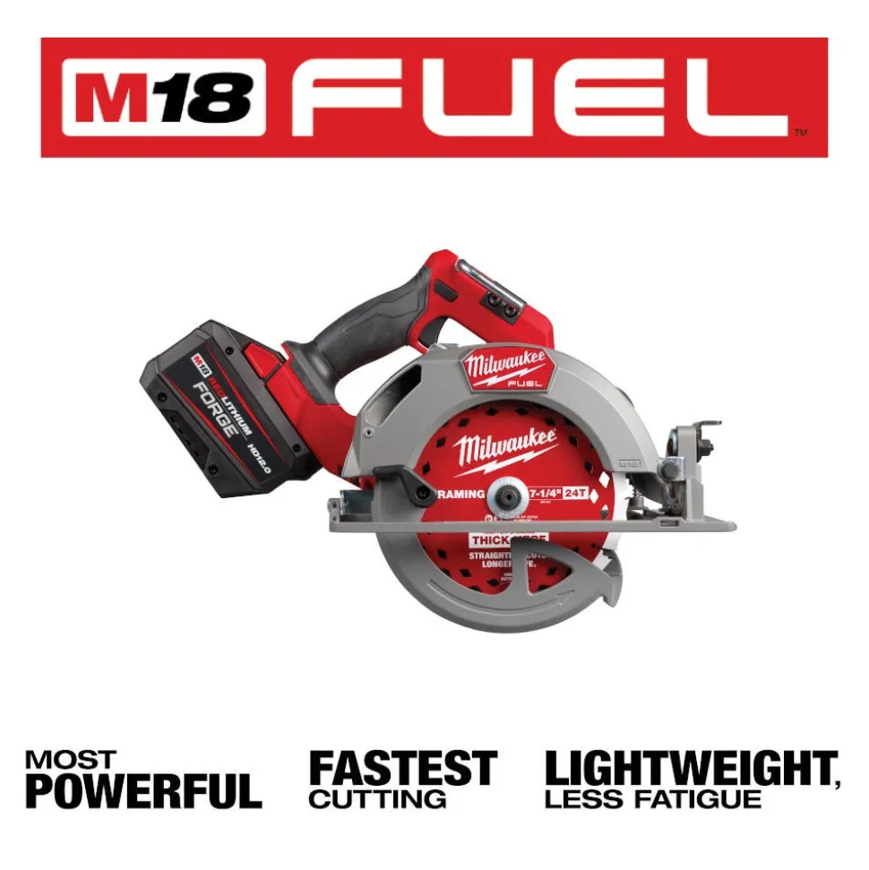 Milwaukee Tools M18 FUEL 7-1/4” Circular Saw Kit 2834-21HD
