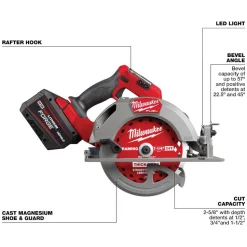 Milwaukee Tools M18 FUEL 7-1/4” Circular Saw Kit 2834-21HD