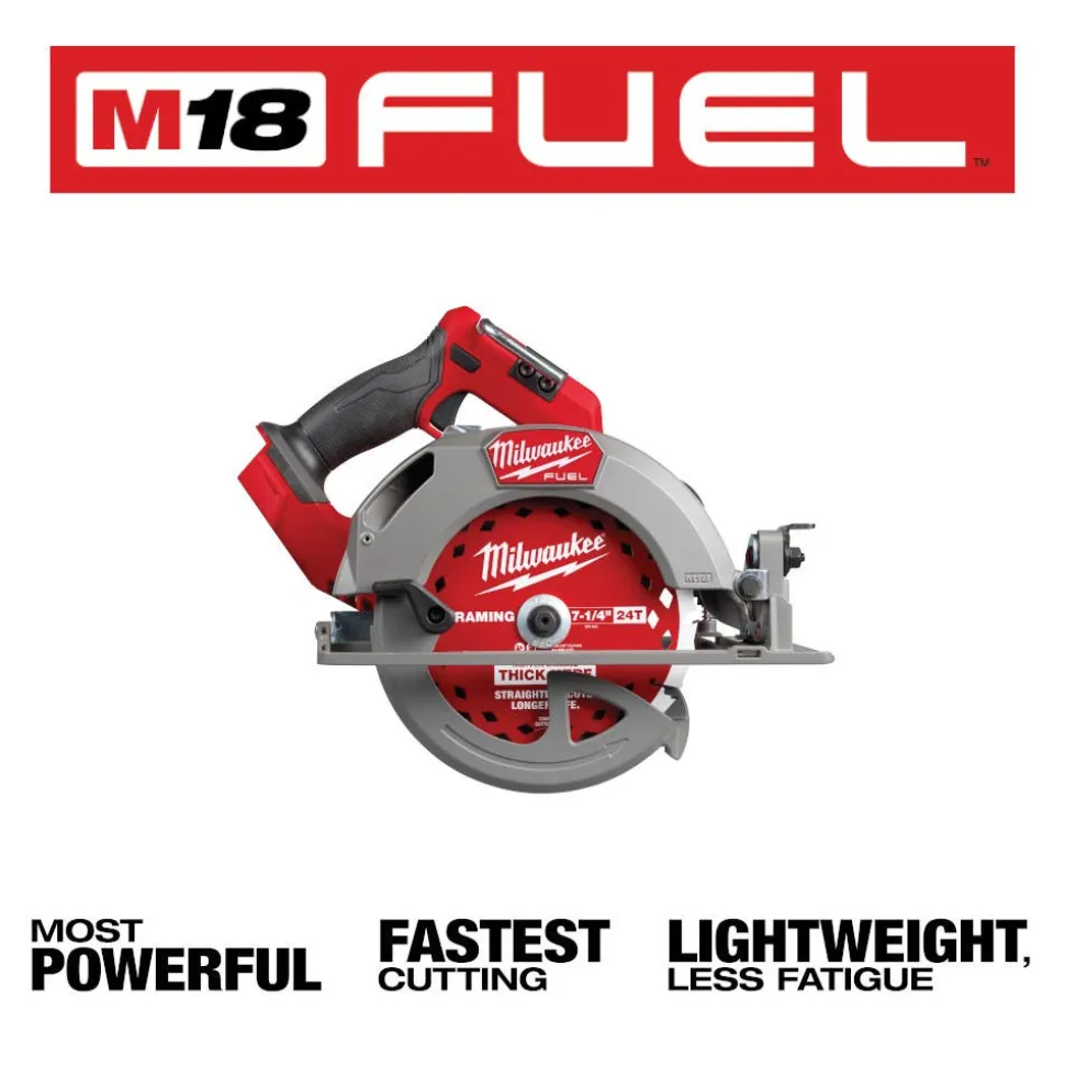 Milwaukee Tools M18 FUEL 7-1/4” Circular Saw (Tool Only) 2834-20