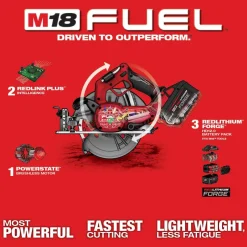 Milwaukee Tools M18 FUEL 7-1/4” Circular Saw (Tool Only) 2834-20