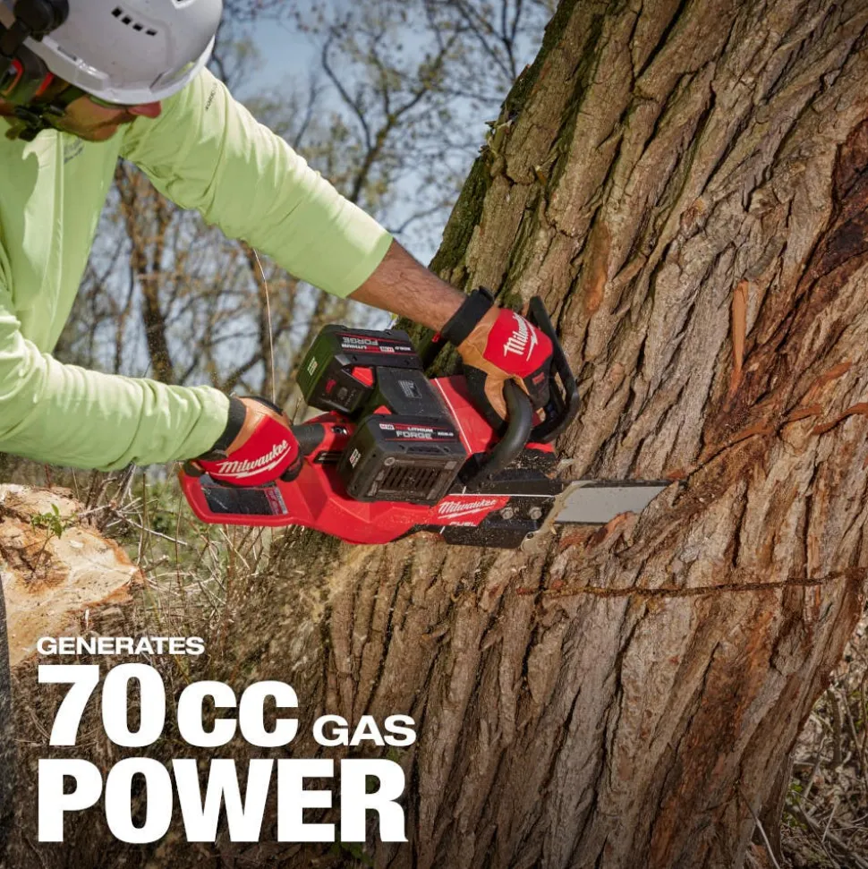 Milwaukee Tools M18 FUEL 20" Dual Battery Chainsaw Kit 2827-22