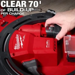 Milwaukee Tools M12 FUEL High Speed Chain Snake for 1-1/4”-2” Pipes 2519-21