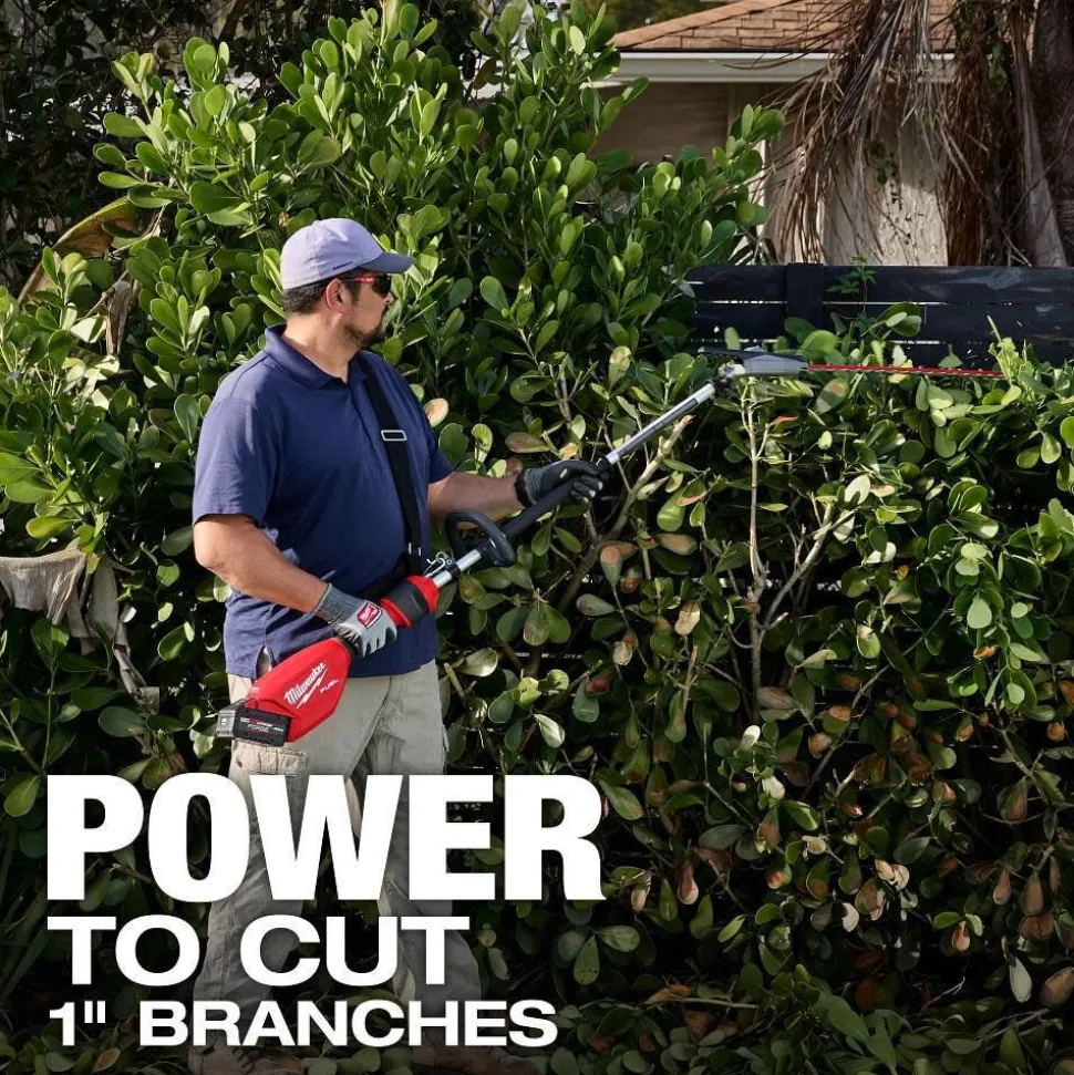 Milwaukee Tools M18 FUEL Pole Articulating Hedge Trimmer Kit 3012-21