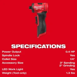 Milwaukee Tools M12 FUEL™ 1/4