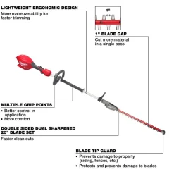 Milwaukee Tools M18 FUEL Short Pole Hedge Trimmer Kit 3043-21