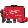 Milwaukee Tools M12 FUEL Stubby 3/8" Impact Wrench 550 Ft-Lbs Kit 2562-22
