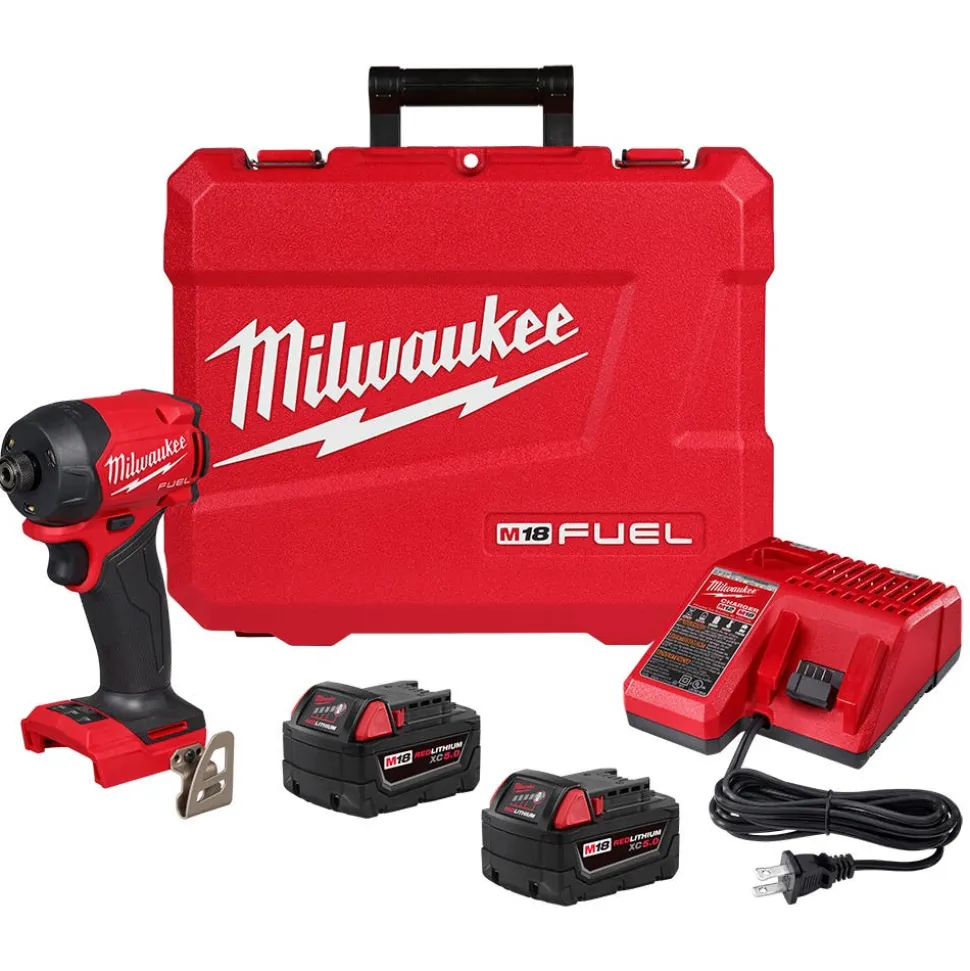 Milwaukee Tools M18 FUEL™ SURGE™ 1/4" Hex Hydraulic Driver Kit 2761-22