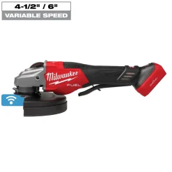 Milwaukee Tools M18 FUEL 4-1/2"-7" Variable Speed Braking Grinder w/ Paddle Switch & ONE-KEY 3674-20
