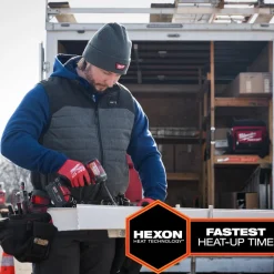Milwaukee Tools M12 Heated Axis Vest Grey, Kit M300G