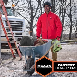 Milwaukee Tools M12 Heated Toughshell Jacket Black, Kit M100B
