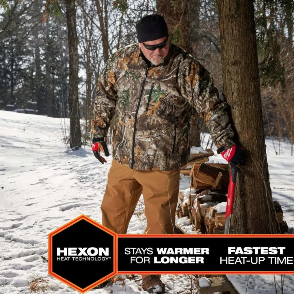 Milwaukee Tools M12 Heated Toughshell Jacket Camo, Kit M101C