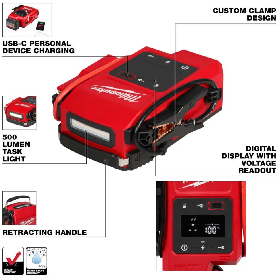 Milwaukee Tools M18™ HOTSHOT™ Jump Starter 3841-20