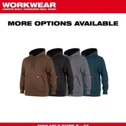 Milwaukee Tools Midweight Pullover Hoodie Black 351B