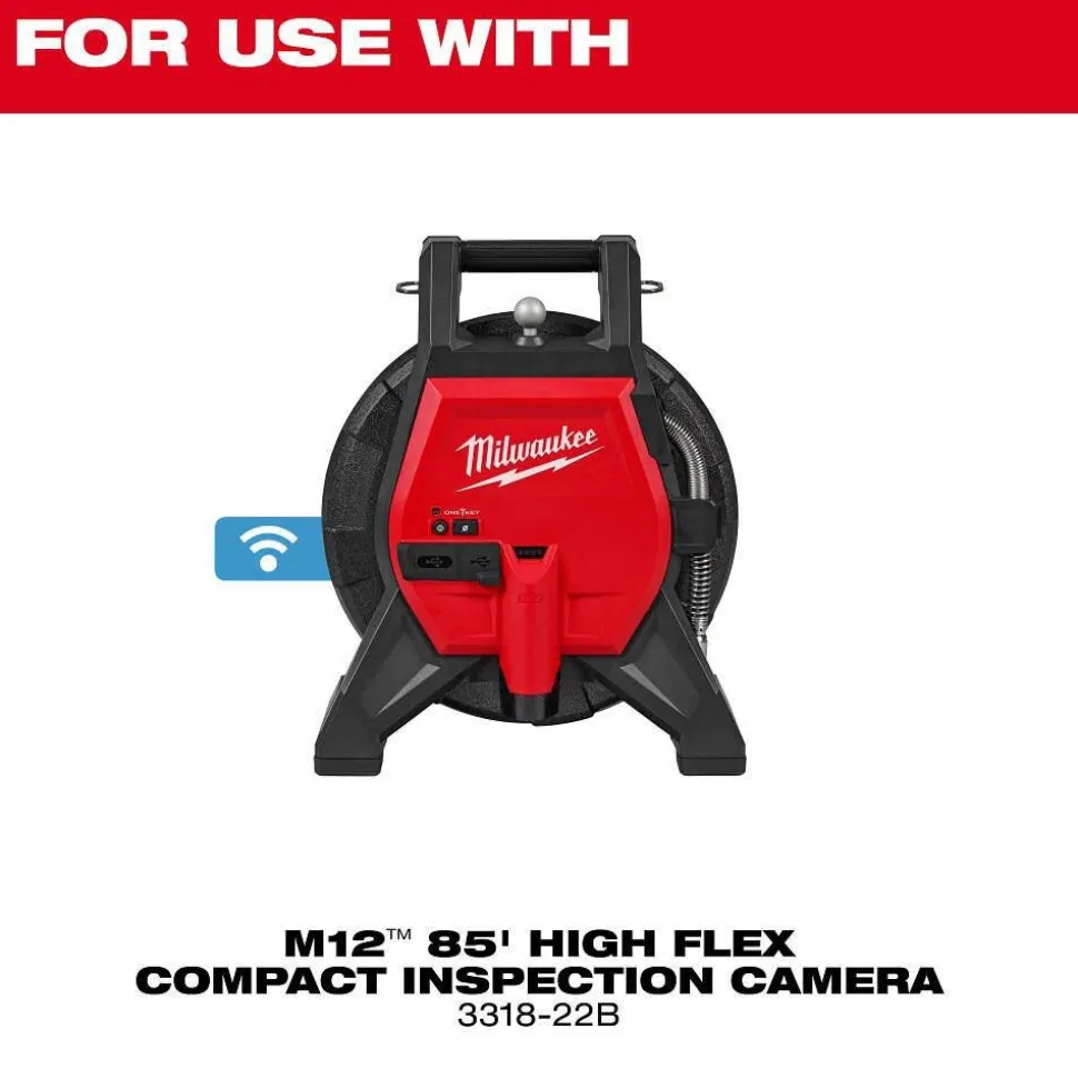 Milwaukee Tools 20mm Replacement Camera Head Kit for M12 85’ High Flex Compact Inspection Camera 48-53-3322