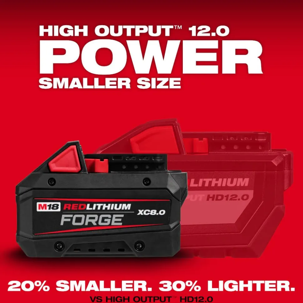 Milwaukee Tools M18 REDLITHIUM FORGE XC8.0 Starter Kit 48-59-1881
