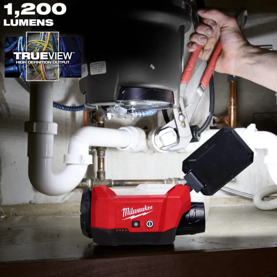 Milwaukee Tools M12™ ROVER™ 1,200 Lumens PACKOUT™ Multi-Directional Flood Light 2350-20