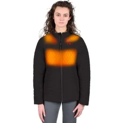 Milwaukee Tools M12 Women's Heated Axis Jacket Black, Kit F102B