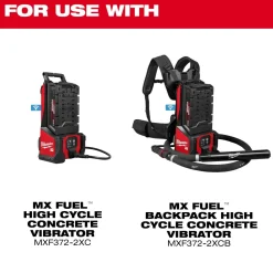 Milwaukee Tools MX FUEL High Cycle Concrete Vibrator 32' Whip w/ 1.75