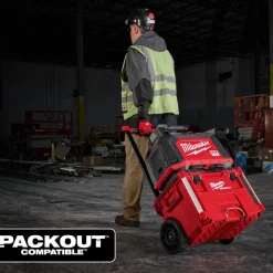 Milwaukee Tools MX FUEL ROCKET Dual Power Compact Tower Light 15,000 Lumens MXF040-1XC