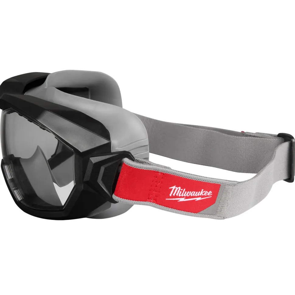 Milwaukee Tools Non-Vented Goggle - Gray Dual Coat Lens 48-73-2066