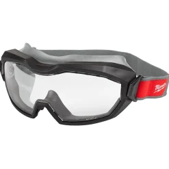 Milwaukee Tools Non-Vented Goggles - Clear Dual Coat Lens 48-73-2065