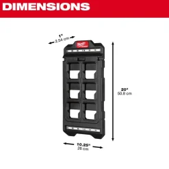 Milwaukee Tools PACKOUT Compact Wall Plate 48-22-8496