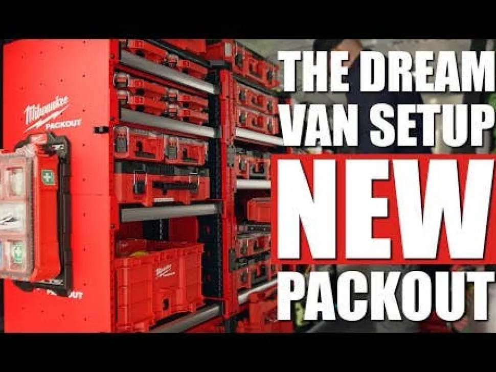 Milwaukee Tools PACKOUT™ Rack (Stationary or Vehicle Mount) 48-21-8000