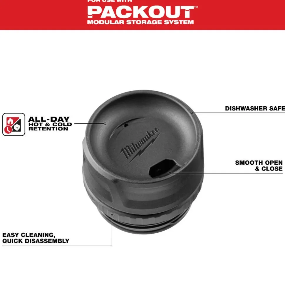 Milwaukee Tools PACKOUT Sip Lid for Insulated Bottles 48-22-8389