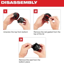 Milwaukee Tools PACKOUT Sip Lid for Insulated Bottles 48-22-8389