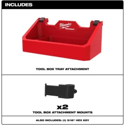 Milwaukee Tools PACKOUT Tool Box Tray Attachment 48-22-8605