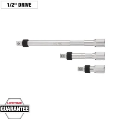Milwaukee Tools 3pc 1/2” Drive Locking Extension Set 48-22-9362