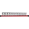 Milwaukee Tools 13pc 1/2” Drive 12-Point SAE Socket Set 48-22-9422