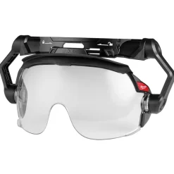 Milwaukee Tools 10pk Gasketed Clear Eye Visor Replacement Lenses (Milwaukee BOLT Safety Helmet & BOLT Hard Hat Mount) 48-73-1454