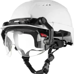 Milwaukee Tools 10pk Gasketed Clear Eye Visor Replacement Lenses (Milwaukee BOLT Safety Helmet & BOLT Hard Hat Mount) 48-73-1454