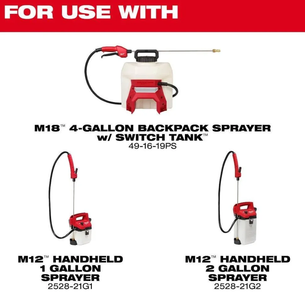 Milwaukee Tool Sprayer Nozzles 49-16-2806