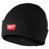 Milwaukee Tools Rib-Knit Cuffed Beanie - Black M750B