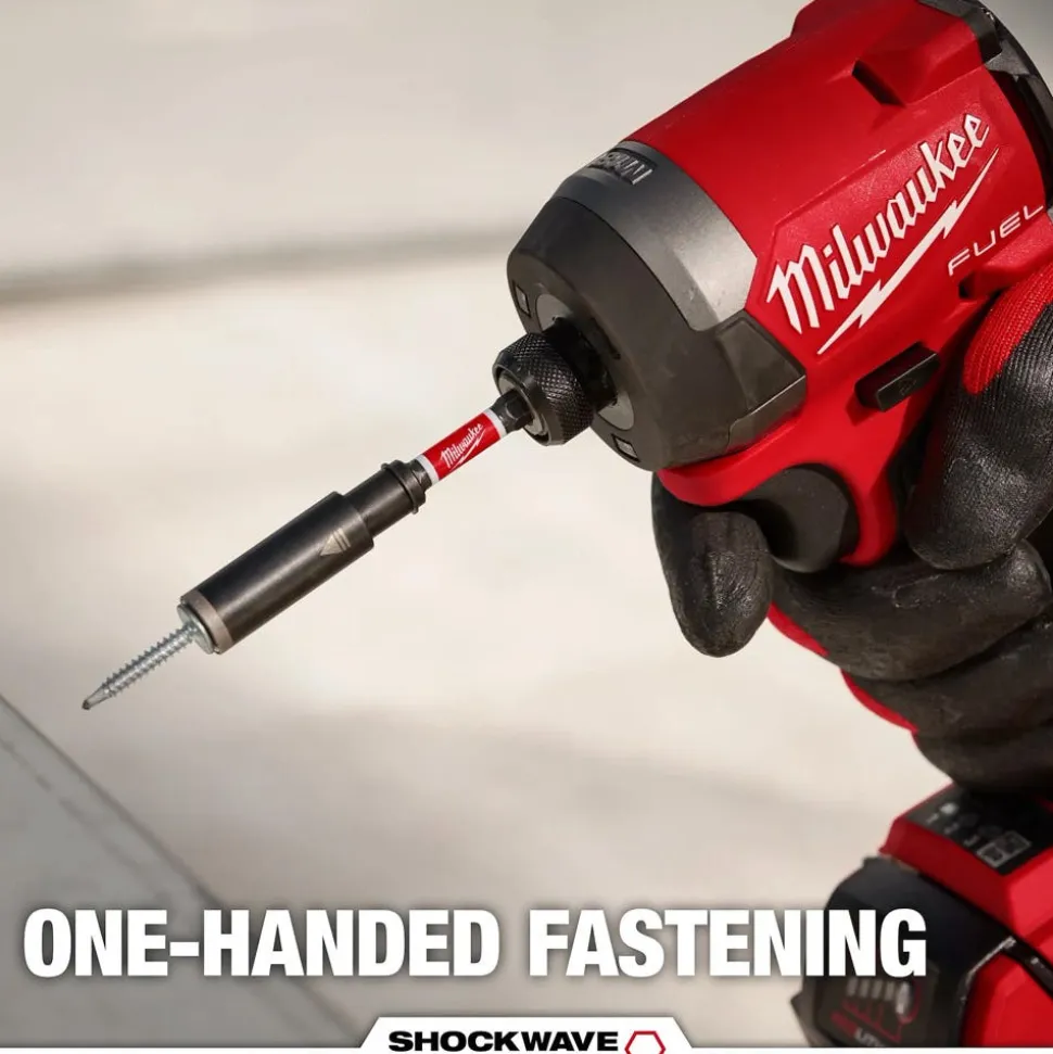 Milwaukee Tools SHOCKWAVE 3" Impact Duty Screw-Holding Bit Holder 48-32-7903