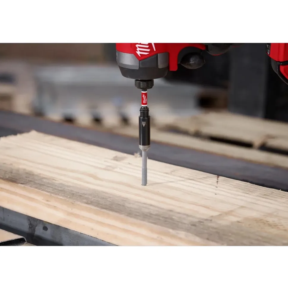 Milwaukee Tools SHOCKWAVE™ Impact Duty 3" Screw-Holding Bit Holder & Insert Bit Set (4Pc) 48-32-7905