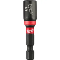 Milwaukee Tools SHOCKWAVE Impact Duty 1/4” x 1-7/8” Magnetic Nut Driver 49-66-4702