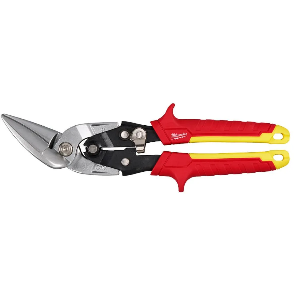 Milwaukee Tools Straight Cutting Offset Aviation Snips 48-22-4562